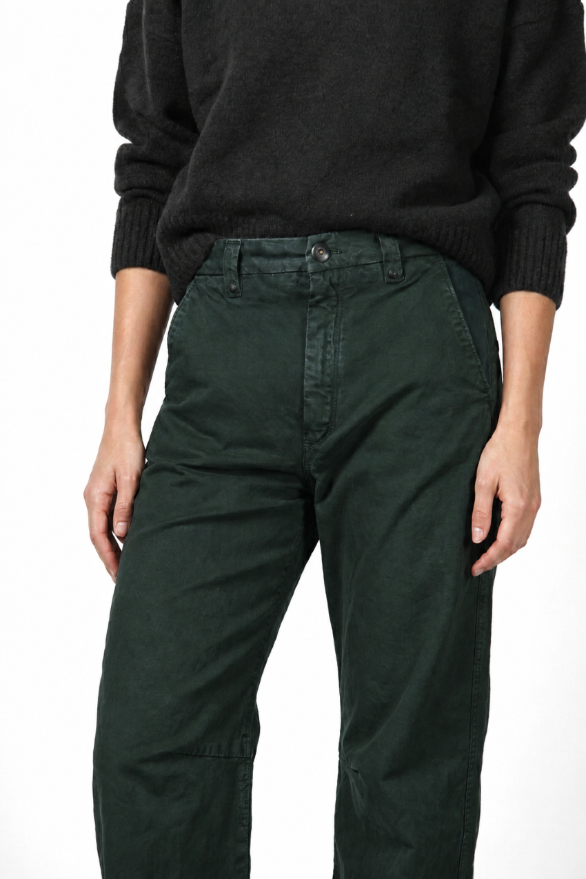 Vivienne City pantalone chino donna in gabardina baloon fit