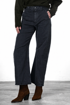 Vivienne City pantalón chino de mujer en gabardina balloon fit
