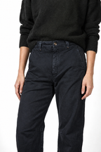 Vivienne City pantalón chino de mujer en gabardina balloon fit
