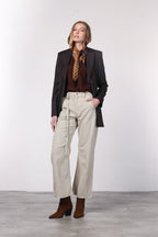 Valerie Chinohose für Damen aus Twill mit balloon fit