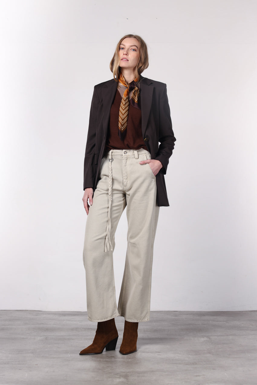 Valerie Chinohose für Damen aus Twill mit balloon fit