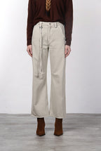 Valerie Chinohose für Damen aus Twill mit balloon fit