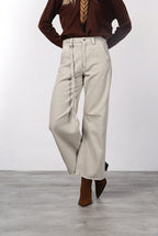 Valerie Chinohose für Damen aus Twill mit balloon fit