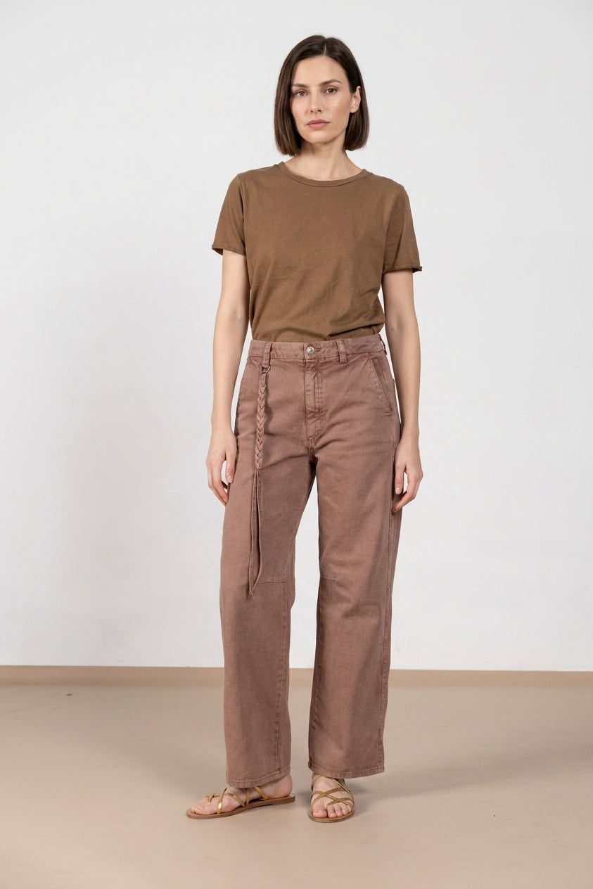 Valerie pantalone denim donna balloon fit