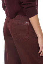 Valerie pantalone chino donna in twill baloon fit ①