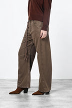 Veronique Chinohose für Damen aus Twill mit balloon fit ①
