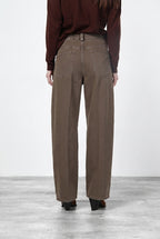 Veronique Chinohose für Damen aus Twill mit balloon fit ①
