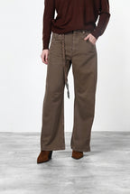 Veronique Chinohose für Damen aus Twill mit balloon fit ①
