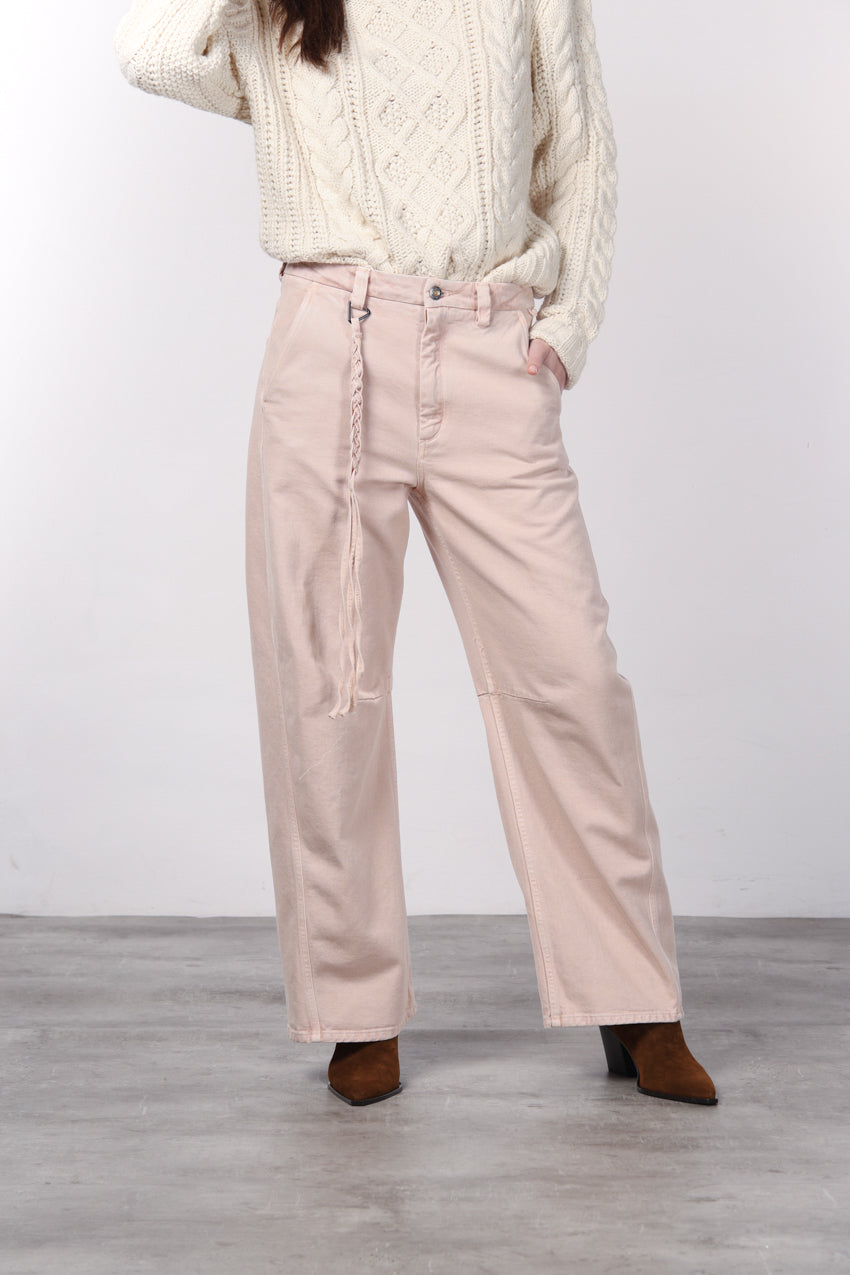 Virginie Chinohose für Damen aus Twill mit balloon fit ①
