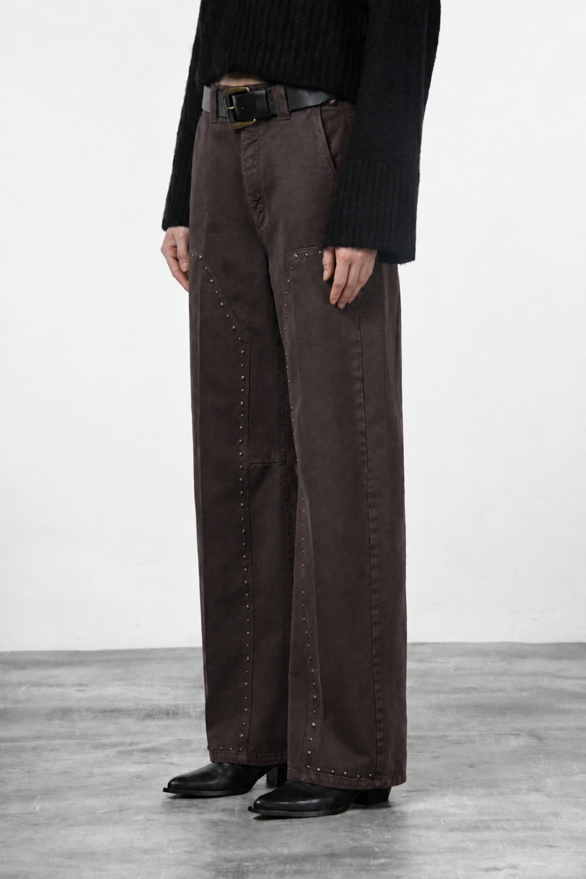 Silvye pantalone chino donna in twill baloon fit