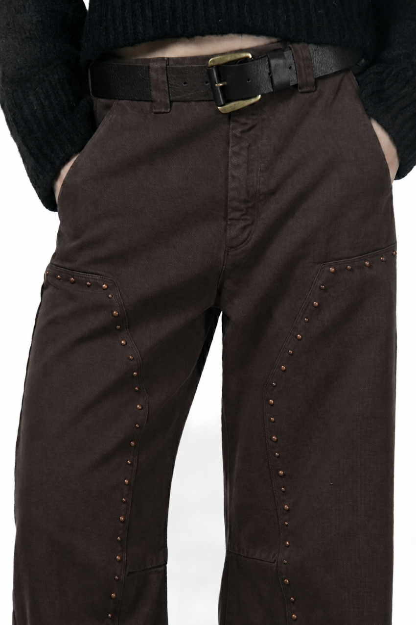 Silvye pantalone chino donna in twill baloon fit