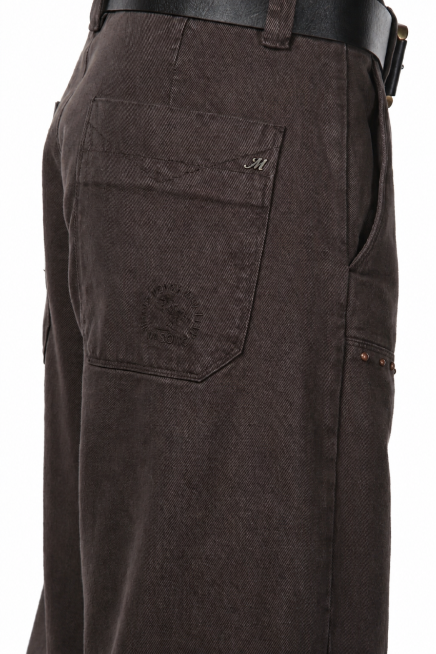 Silvye pantalone chino donna in twill baloon fit