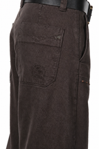 Silvye pantalone chino donna in twill baloon fit