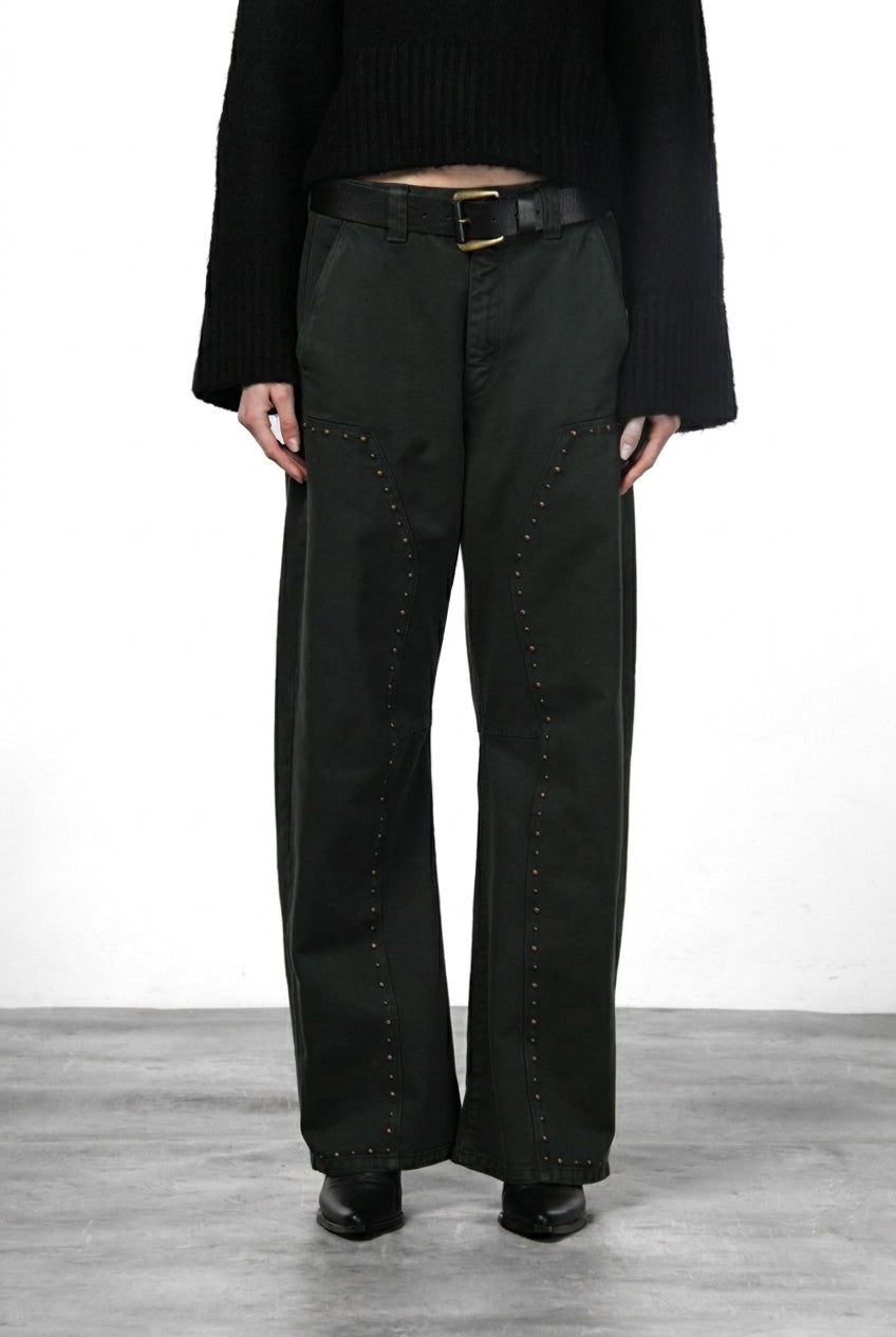 Silvye pantalon chino femme en twill balloon fit
