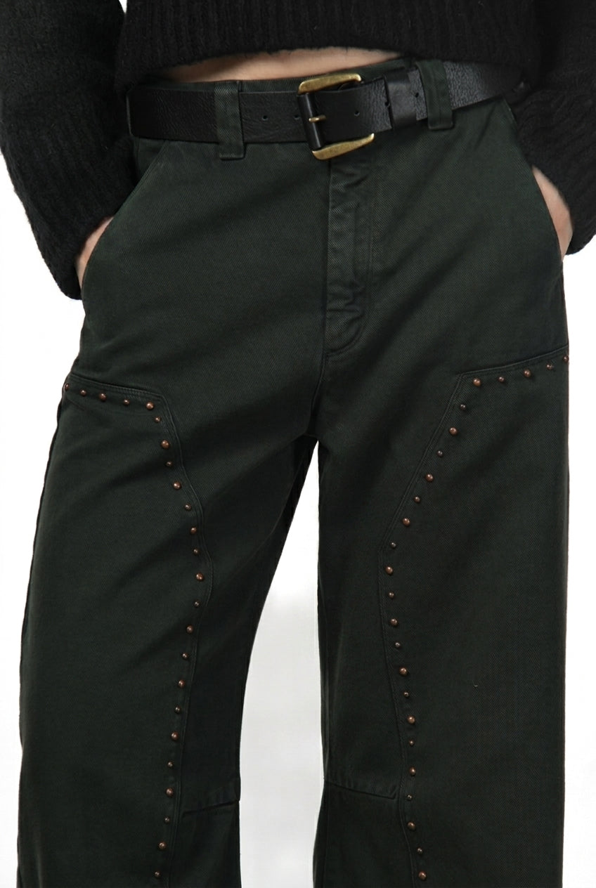 Silvye pantalone chino donna in twill baloon fit