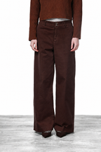 Pantalón chino New York Wide de mujer en raso, wide leg