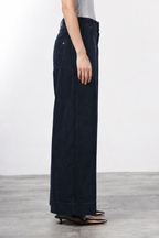 New York Wide pantalone chino donna in velluto 500 righe wide leg