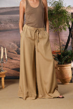 Portofino pantalón chino mujer en modal wide leg