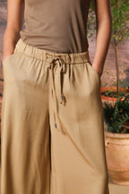 Portofino pantalón chino mujer en modal wide leg