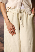 Portofino pantalón chino mujer en modal wide leg