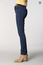 New York Slim pantalon chino femme en jersey technique slim fit ①