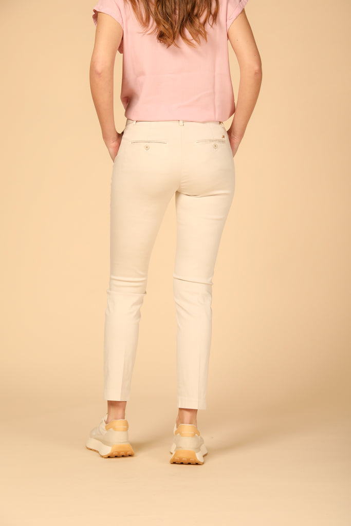 immagine 5 di pantalone chino donna modello New York stucco slim fit di Mason's