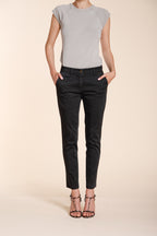 New York Slim pantalon chino femme en satin stretch slim fit ①