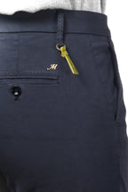 New York Slim pantalone chino donna in raso slim fit ①