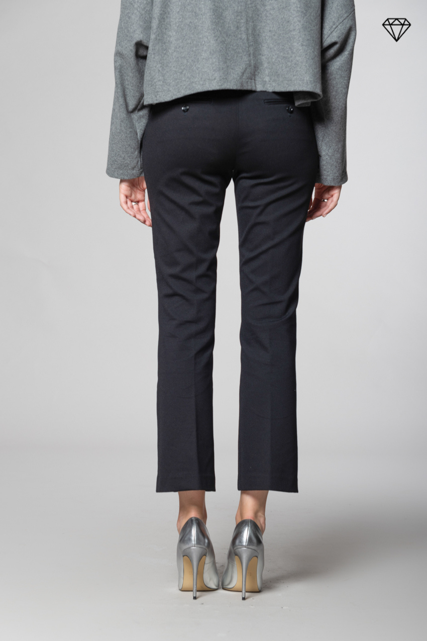 New York Trumpet pantalón chino mujer en jersey técnico slim fit ①