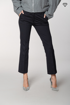 New York Trumpet pantalón chino mujer en jersey técnico slim fit ①