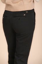 New York Trumpet pantalón chino mujer en gabardina slim fit