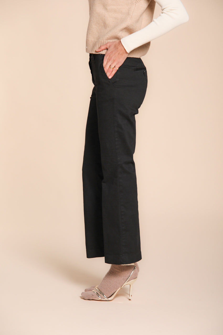 New York Trumpet pantalón chino mujer en gabardina slim fit