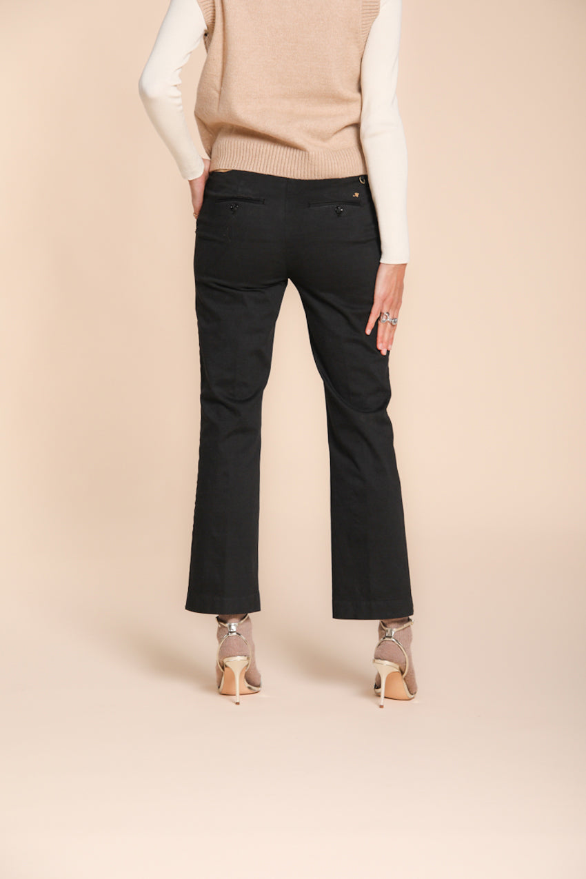 New York Trumpet pantalón chino mujer en gabardina slim fit