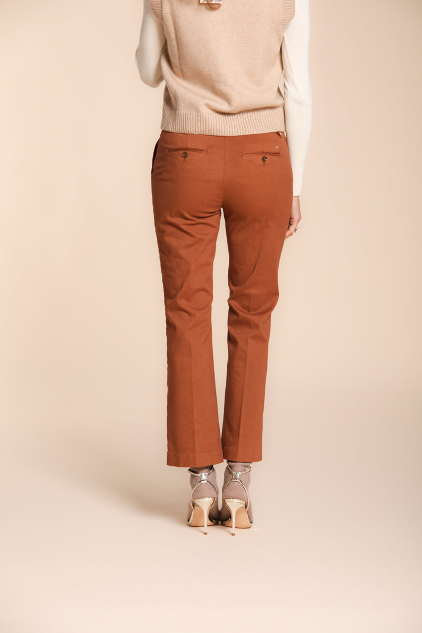 New York Trumpet women’s chino trousers in gabardine slim fit