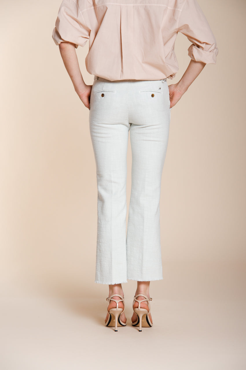 New York Trumpet pantalon chino femme en natté slim fit