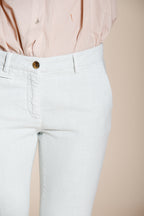 New York Trumpet pantalon chino femme en natté slim fit