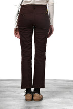 New York Trumpet pantalone chino donna in gabardina slim fit ①