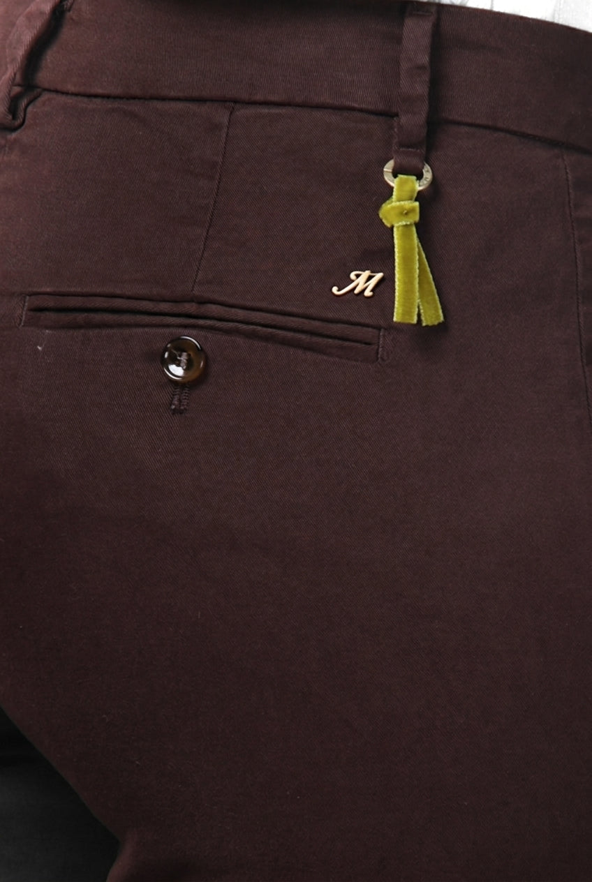 New York Trumpet pantalone chino donna in gabardina slim fit ①