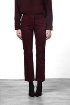 New York Trumpet pantalon chino femme en gabardine slim fit ①