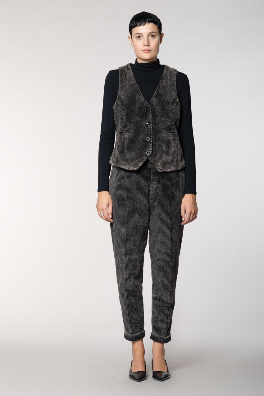 Malibu Jogger City women’s chino trousers in corduroy relaxed fit