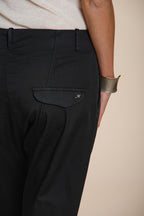 Malibu Jogger pantalon chino femme en gabardine carrot fit