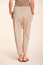 Malibu Jogger Hose Chino Damen aus Gabardine carrot fit