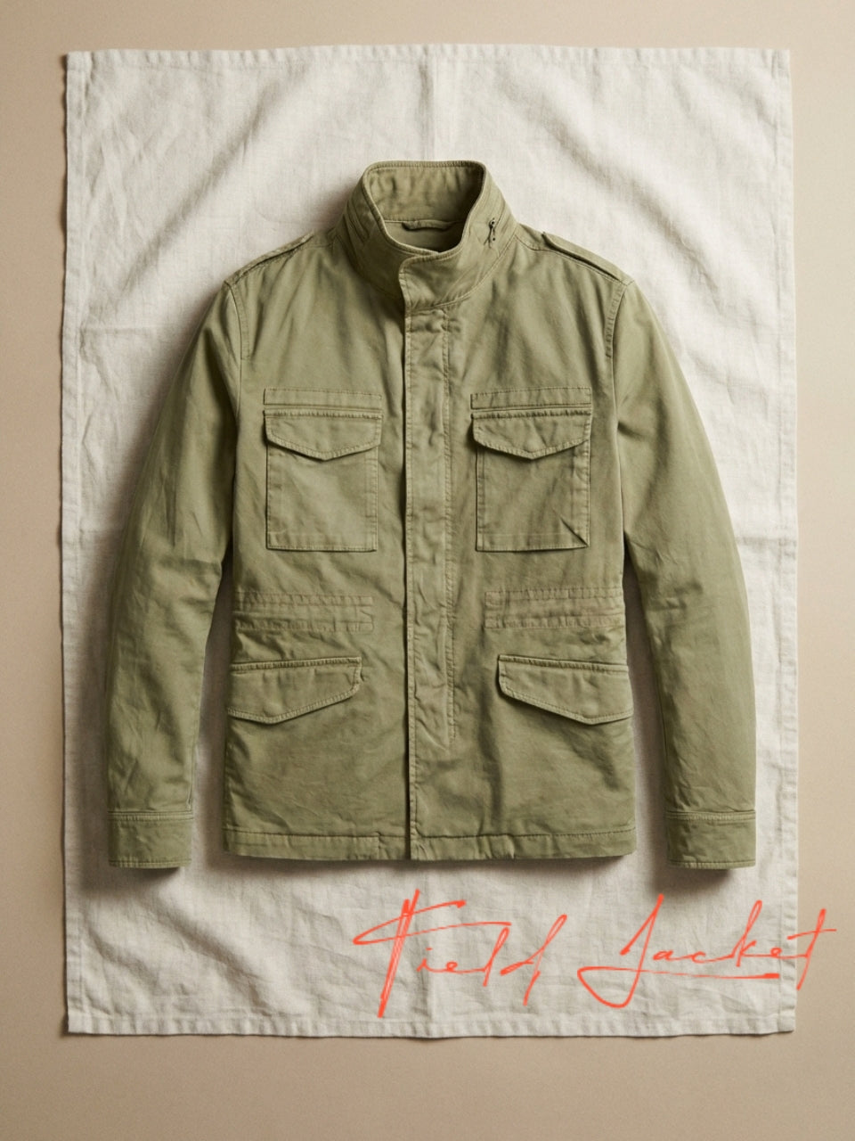 Jacket M74 delamere uomo in twill stretch