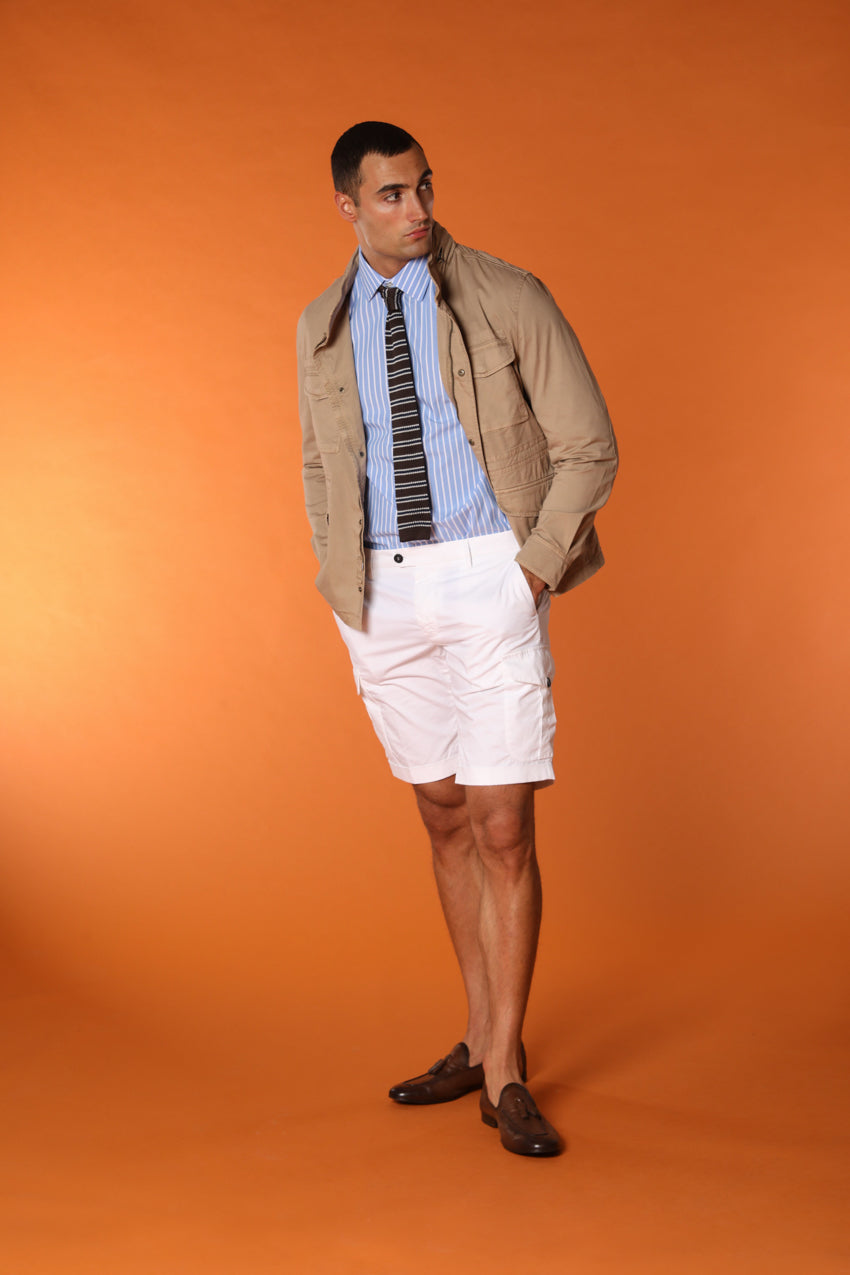 New York Cargo bermuda cargo hombre en algodón pima regular fit 