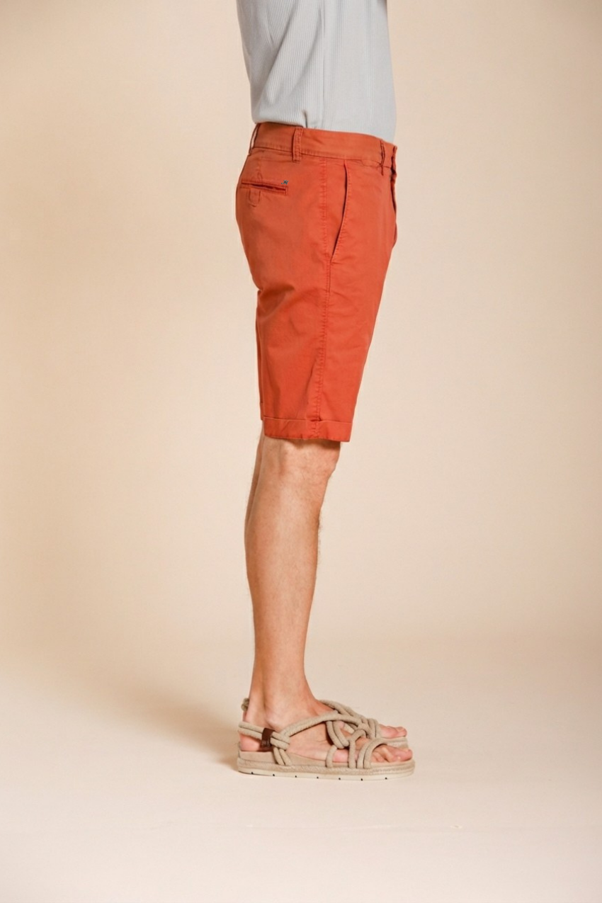 London bermuda chino hombre en gabardina stretch regular fit ①