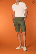  London Bermuda Chino Herren aus Pima-Baumwolle Regular Fit ①