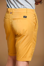 London bermuda chino hombre en algodón pima regular fit ①