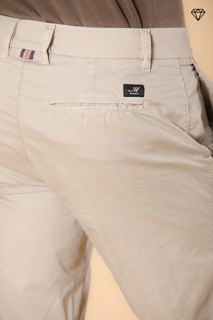 London bermuda chino hombre en algodón pima regular fit ①