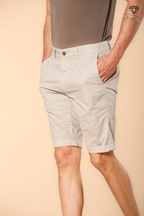 London bermuda chino hombre en algodón pima regular fit ①