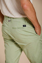 London bermuda chino uomo in gabardina stretch regular fit ①